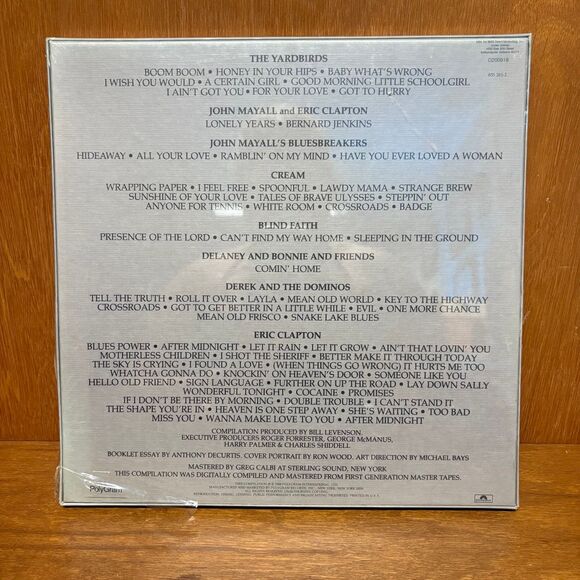 Eric Clapton - Crossroads 4 CD Box Set + Booklet 1988 FACTORY SEALED - Picture 2 of 4